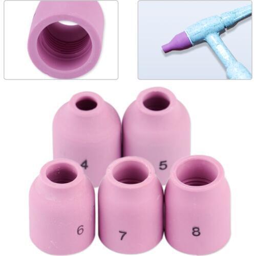 LETAOSK Ceramics Nozzle Gas Lens Cups Kit Fit For WP-9 WP-20 WP-25 Series TIG Welding Torch