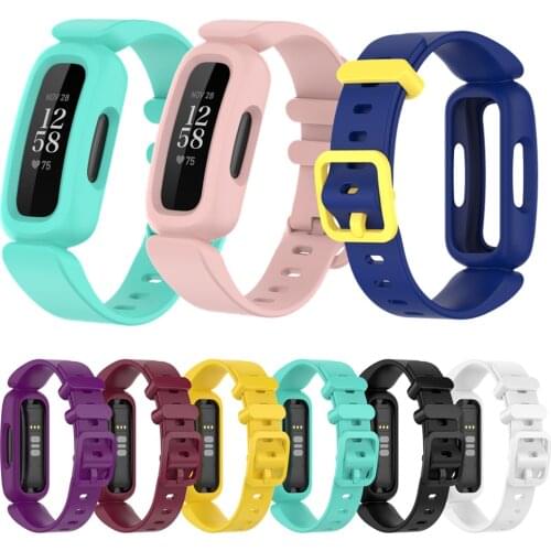 For Fitbit Ace 3 Soft Silicone Watchbands Replacement Sports Band For Fitbit Inspire 2/Ace3 Smart Watch Bracelet Accessories