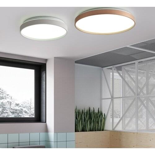 Nordic Minimalist Modern Bedroom Ceiling Lamp Bathroom Balcony Aisle Porch Acrylic Fashion Home Round Led Light
