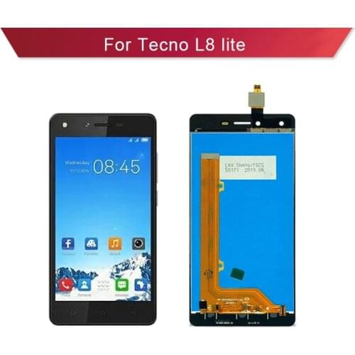 Wholesale Complete LCD for Tecno L8 Lite LCD Display And Touch Screen Assembly Replacement Repair Screen Phone L8 Lite Display