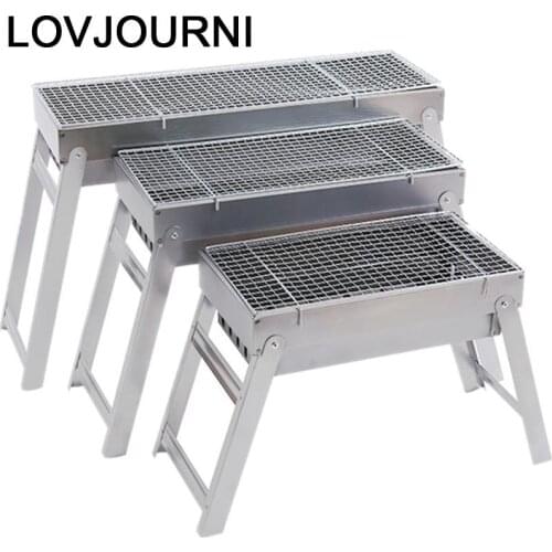 Griglia Mangal Izgara Grille Rotisserie Portable Gril Charbon De Bois Commercial Barbacoa Parrilla Grill for Outdoor Barbecue
