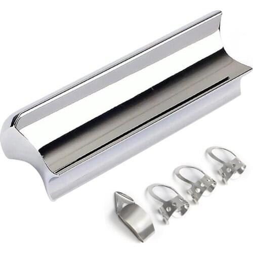Stainless Steel Guitar Slide Tone Bar for Dobro, Lap Steel Guitar, Hawaiian Guitar, Electric Guitar Accessories