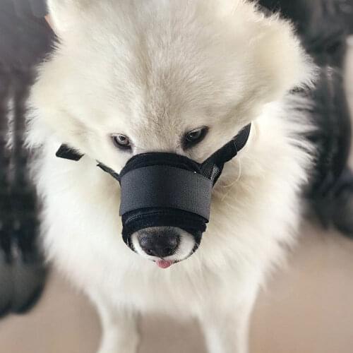 Dog Mouth Muzzle Barking Pet Products Accessories Dog Muzzle Mask For Pitbull Anti Bark Bite For Large Small Medium Dog 5 Sizes