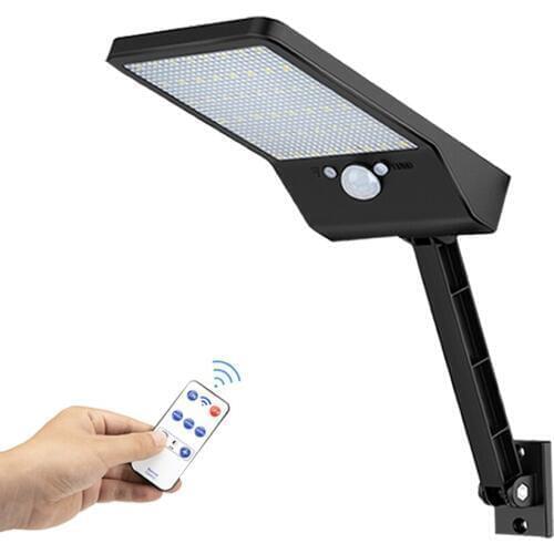 Led-Solar-path-Lights Street-Wall-Lamp Outdoor Remote Control Waterproof Security Spot