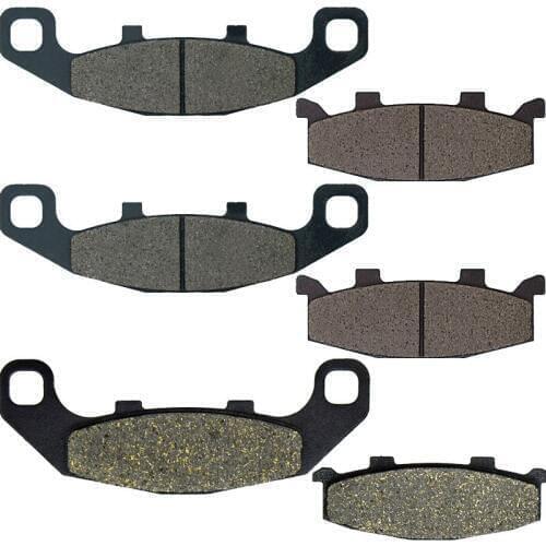 For Kawasaki ZR 550 B1/B2/B3 Zephyr 1990 1991 1992 ZR550 Motorcycle Brake Pads Front Rear