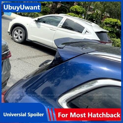 UBUYUWANT Rear Roof Spoiler for RENAULT KADJAR Hatchback 2016-2019 Universal Spoiler for Car ABS Car Tail Wing Decoration