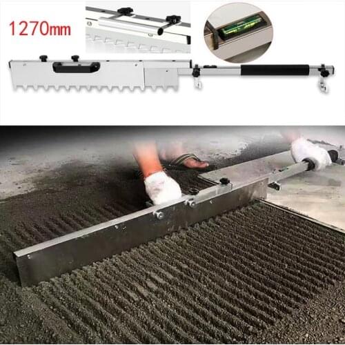 1270mm Thicken Tile flat sand tools Adjustable Floor tiles flat ash Leveling Paving Tile Sand rake bricklayer Hand Tools
