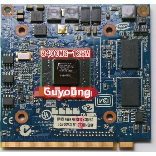 For GeForce 8400M GS 8400MGS DDR2 128MB Graphics Video Card for Acer Aspire 5920G 5520 5520G 4520 7520G 7520 7720G