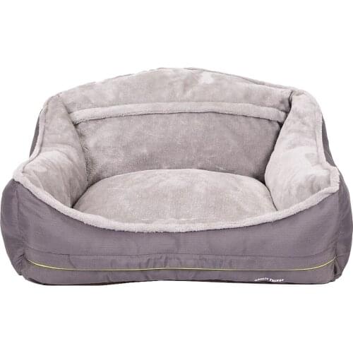 Pet high back waterproof hem nesting pet dog thermal bed dog sofa autumn/winter nest