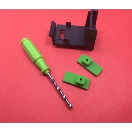YOTAT 4pcs Universal DIY CISS Refill Tool + Green Pad + CISS Drill for HP Canon Brother inkjet Printer