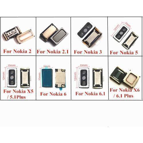 1x Smartphone Earpiece Ear speaker Receiver for Nokia 2 2.1 3 3.1 5 5.1 6 6.1 7 7.1 8 plus Sirocco 210