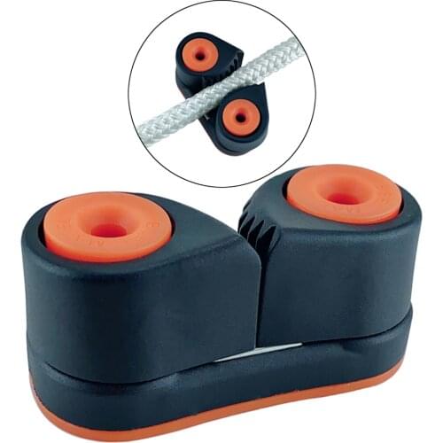 2 Row Boat Cam Cleats & Fairlead Marine Sailing Sailboat Kayak Canoe Dinghy