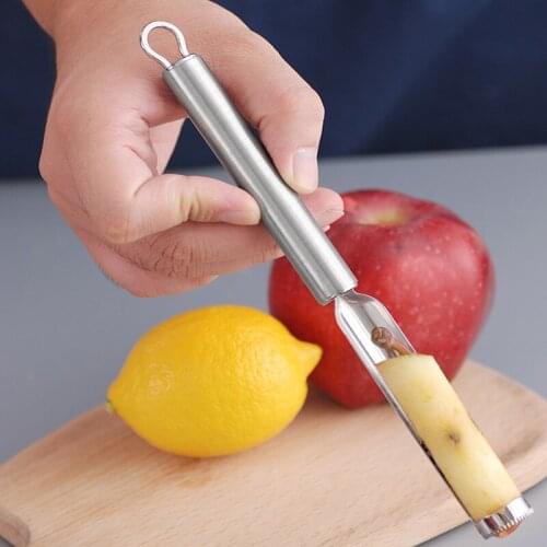 Apple Corer Apple Pear Corer Remover Stainless Steel with Ergonomic Handle Easy Grip Stainless steel denucleator