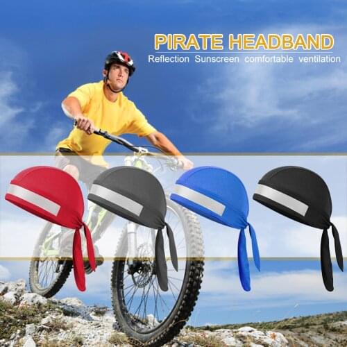 Quick Dry Cycling Cap Head Scarf Summer Men Running Riding Bandana Headscarf Pirate Hat Hood Men Soft Headband