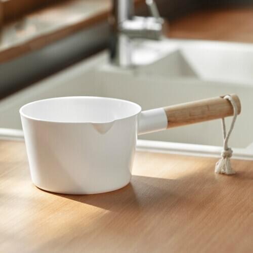 Household long handle Ladle large capacity thicken hangable water scoop for baby bath kitchen tools