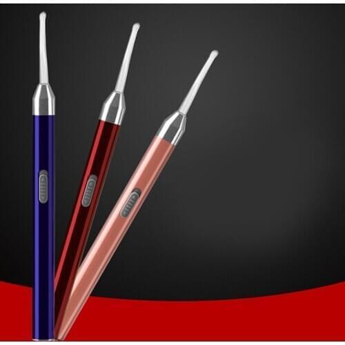 Baby Ear Wax Pickers Cleaner Set Flashlight Earpick Earwax Remover Luminous Ear Curette Light Spoon Cleaning Ear Care Tool