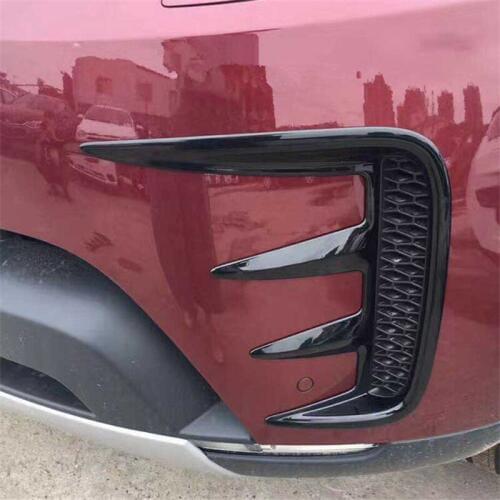 For Land Rover Discovery 5 LR5 2017 L462 ABS Plastic Chrome Plated Front Head Fog Lamp Light Sticker Trim