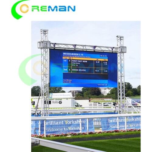 Express slim thin P4 64x64cm full color video TV led wall screen shenzhen store