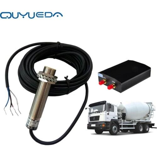 GPS Tracker For Mixer Truck Real Time Monitoring Positive Negative Rotation Agitating Lorry GPS Locator Prevent Material Stolen