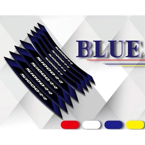 Motorcycle Inner Circle Sticker Front and Rear Wheel Personality Decal Waterproof Accessories LOGO FOR BMW S1000RR S1000-RR