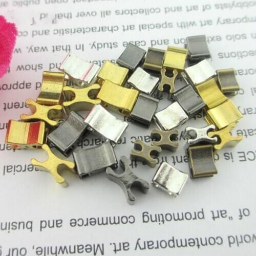 1000 pcs/lot METAL Zipper Lower STOPPER SHORTEN Instant zippers Repair FIX Fasteners Parts diy Sewing Accessories