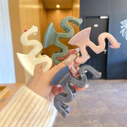 Kawaii hair accessories Wavy spinki do wlosow haar barette cheveux femme claw clip pinzas pelo hairclip pin tiara hairpins