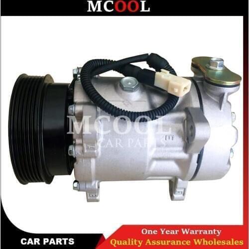 New A/C Compressor For Citroen C5 C8 3.0 2.0i For Peugeot 406 607 1.8 Compressor AC 6453AX 6453GP 6453Z4 9630014080 7700861150B