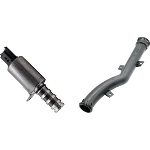 New Water Pump to Thermostat Housing Pipe with Oil Control Valve Timing Control Solenoid