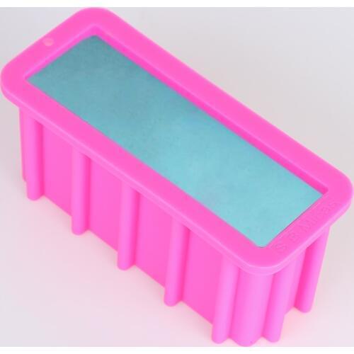 PR363 Silica Gel Tall Silicone Loaf Soap Mold Tall and Skinny Molds Toast Mousse Cake Tools Swirl Soap Mould Rectangle Molds