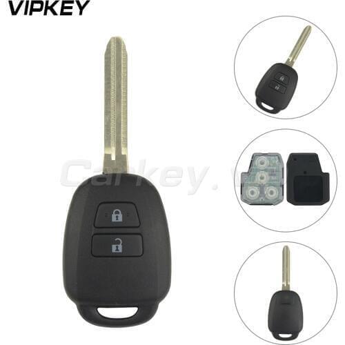 Remotekey 89070-42880 HYQ12BDP remote control for Toyota Tacoma Combo Head Key Remote Fob 2 button 314.4mhz with H chip TOY43