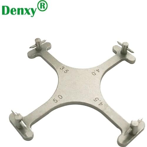 Denxy1 pcs Dental Bracket locator Dental Orthodontic Gauge Boone Bracket Position Gauge Stainless Steel Rod orthodontic brackets