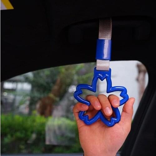 1Pc Tsurikawa Ring Heart JDM Train Bus Handle Hand Strap Drift Charm Strap Drift Auto Accessories Car Styling