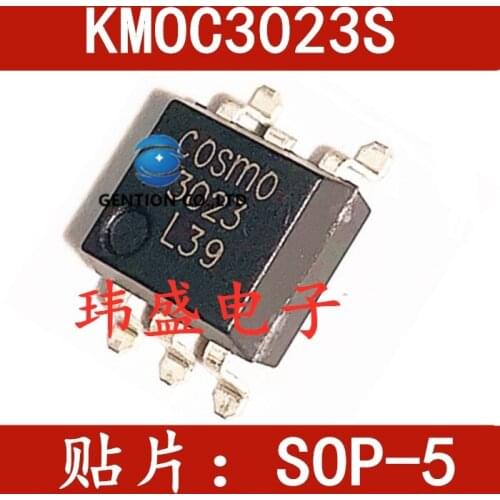 10PCS Optical coupling KMOC3023S 3023 SMD-5 three-terminal two-way thyristor in stock 100% new and original