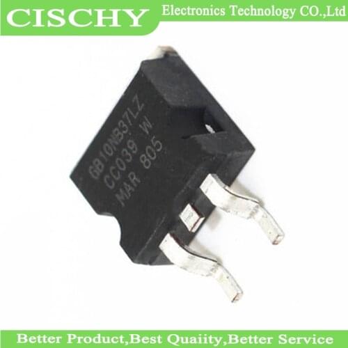 5pcs/lot STGB10NB37LZT4 STGB10NB37LZ STGB10NB37 GB10NB37LZ GB10NB37 10NB37 D2PAK