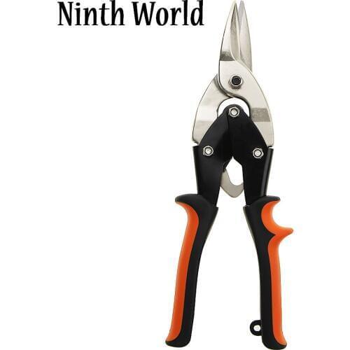 25CM/10'' Tin Sheet Metal Snip Aviation Scissor Iron Plate Cut Shear Household Tool Industrial Industry Work Free Shipping