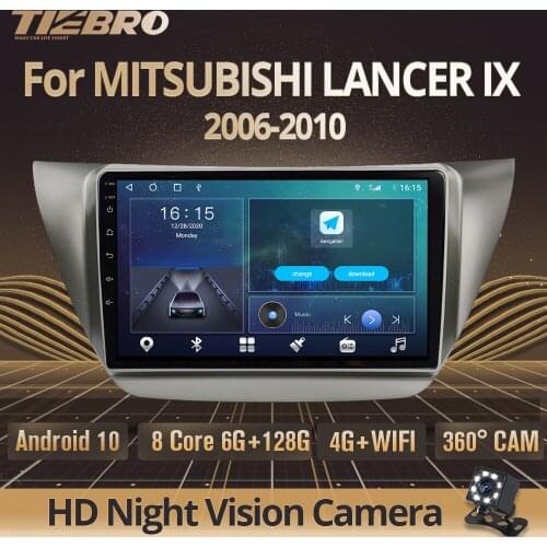 2DIN Android10.0 Car Radio For MITSUBISHI LANCER IX 2006-2010 Auto Radio GPS Navigation Stereo Receiver DSP Car Video NO２DIN DVD