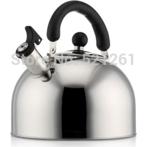 Stainless steel 3.0L water kettle cooker camping kettles stove kettle whistling water gas teapot cooking tools Kitchenware Tools
