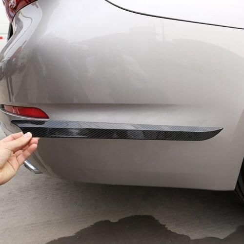 For BMW 5 Series G30 2018 Car-Styling ABS Shinny Chrome Car Body Decoration Strips Trim Car Accessories 2pcs