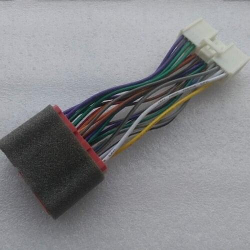 Car Navigation screen power and horn cable plug extension cable For Mazda CX-5 with insulation cotton