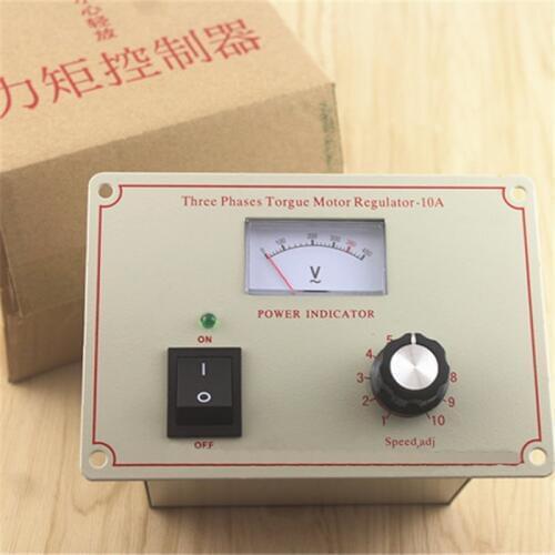 Torque motor controller, torque motor governor, YTC-10A motor control panel three-phase torque meter