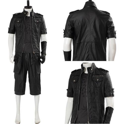 Final Fantasy XV FF15 Noctis Lucis Caelum Noct Cosplay Costume Suit Jacket Shirt