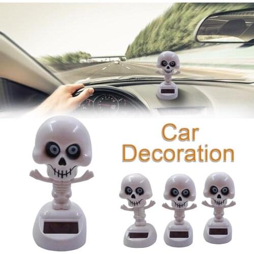 Creative Bone Skull Diffuser Car Decor Factory Price Dark Magic Car Perfume Fragrance Clip Auto Vent Air Freshener Scent Parfum