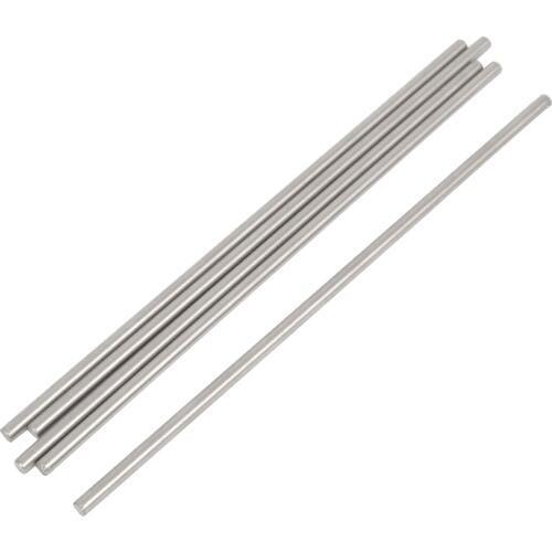 5 Pcs RC Airplane Stainless Steel Round Rods Axles Bars 3mm x 150mm