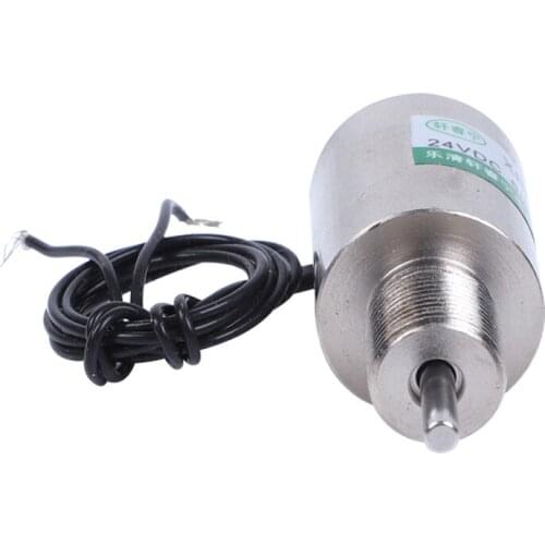 DC Miniature Push-pin Round Tube Electromagnet XRN-2.5 Can Be Customized for Impact and Pull-in Switch