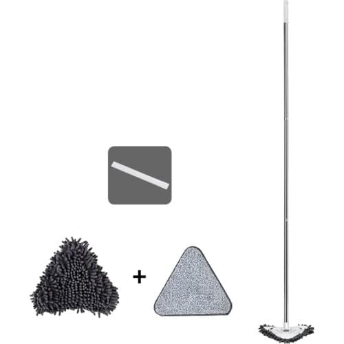 Multifunctional Triangular Cleaning Mop Retractable Rotatable Chenille Microfiber Mop Cleaning Dust Mop For Floor Glass Ceiling