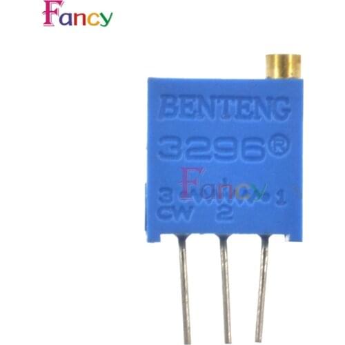 20pcs 3296W Multiturn Trimmer Potentiometer Kit High Precision 3296 Variable Resistor With Free Box Electronic Diy Kit