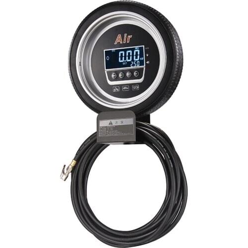 New style digital tire inflator gauge gun wall mounted tire inflator