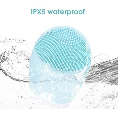 Professional Electric Face Cleansing Brush Waterproof Deep Pore Facial Silicone Cleanser Massage Skin Care Blackhead Remover
