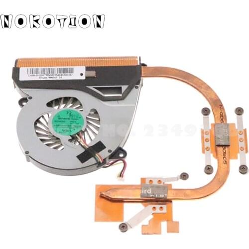 NOKOTION DA0GD6MB8E0 Radiator For SONY Vaio SVF15A series Laptop Heatsink Fan 3VGD6TMN000 UDQF2ZR77CQU DC5V