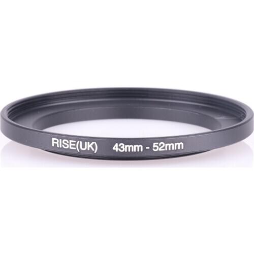 RISE(UK) 43mm-52mm 43-52 mm 43 to 52 Step up Filter Ring Adapter